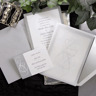 Silver Wedding invitations