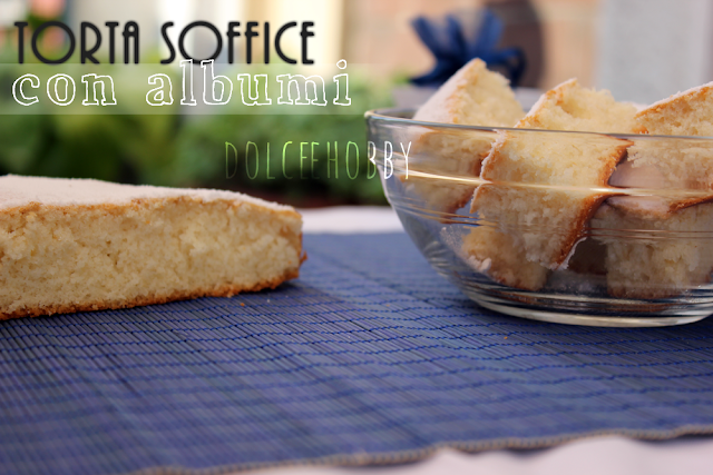 torta soffice con albumi    