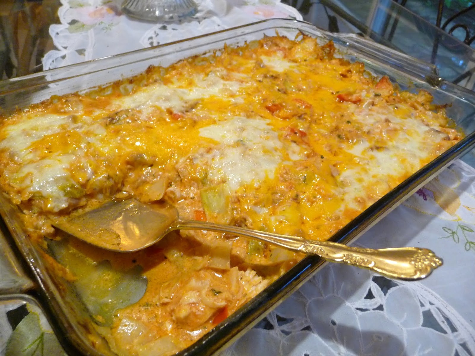 SPLENDID LOWCARBING BY JENNIFER ELOFF CHICKEN AND CABBAGE CASSEROLE