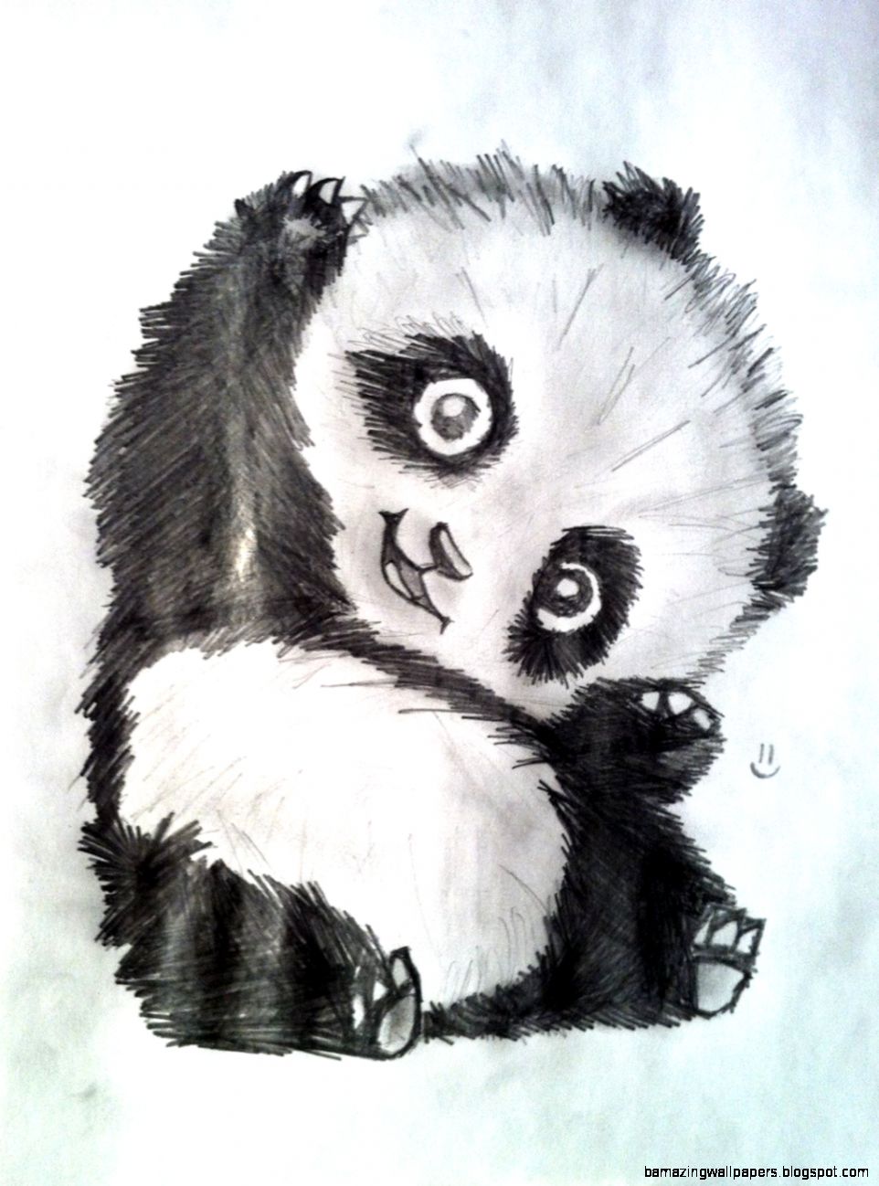 Cute Panda Drawings | Amazing Wallpapers