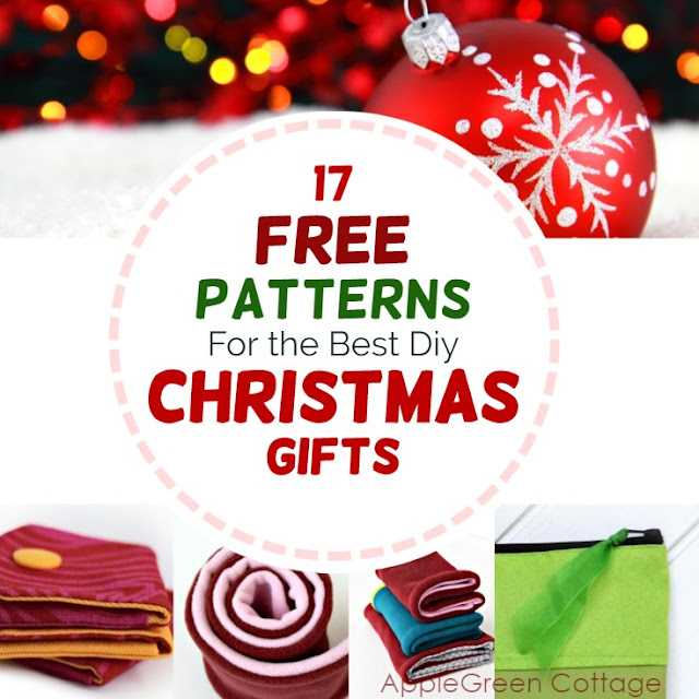 17 free patterns for diy christmas gifts applegreen cottage christmas gifts for free