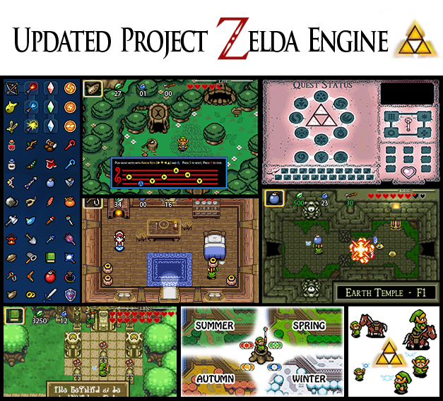 The Legend Behind Zelda Project Zelda Engine, Make Your Own Zelda