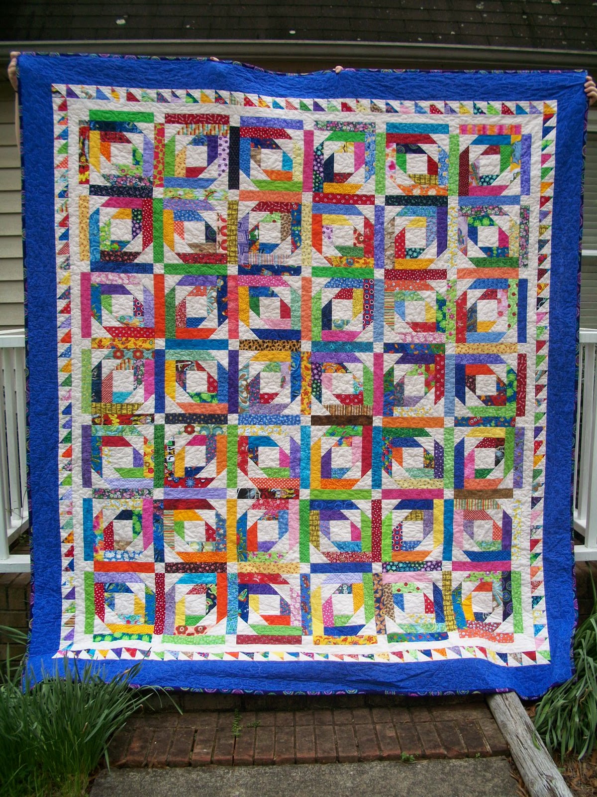 Sew Cook and Travel Two Finishes! A Pineapple Blossom Quilt and a Baby