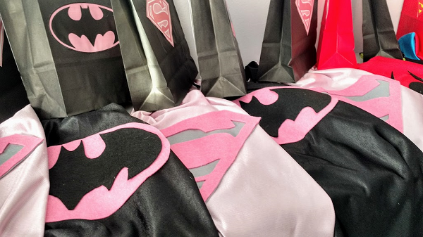 capas superhéroes niñas