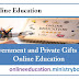 Government and Private Gifts For Online Education thumbnail