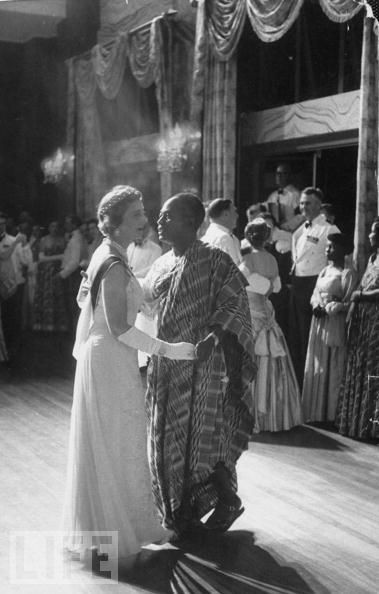 Nov. 20, 1961 - Queen Dances ''High Life'' -- With Dr. NkrumahNight Out  In Accra: H.M. The Queen and Dr. Nkrumah the President poof Ghana seen as  they dance ''High life'' a