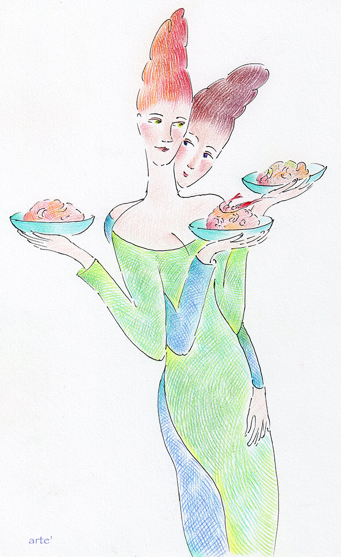 AAA ACCADEMIA AFFAMATI AFFANNATI Risotto ai gamberi molto rosa