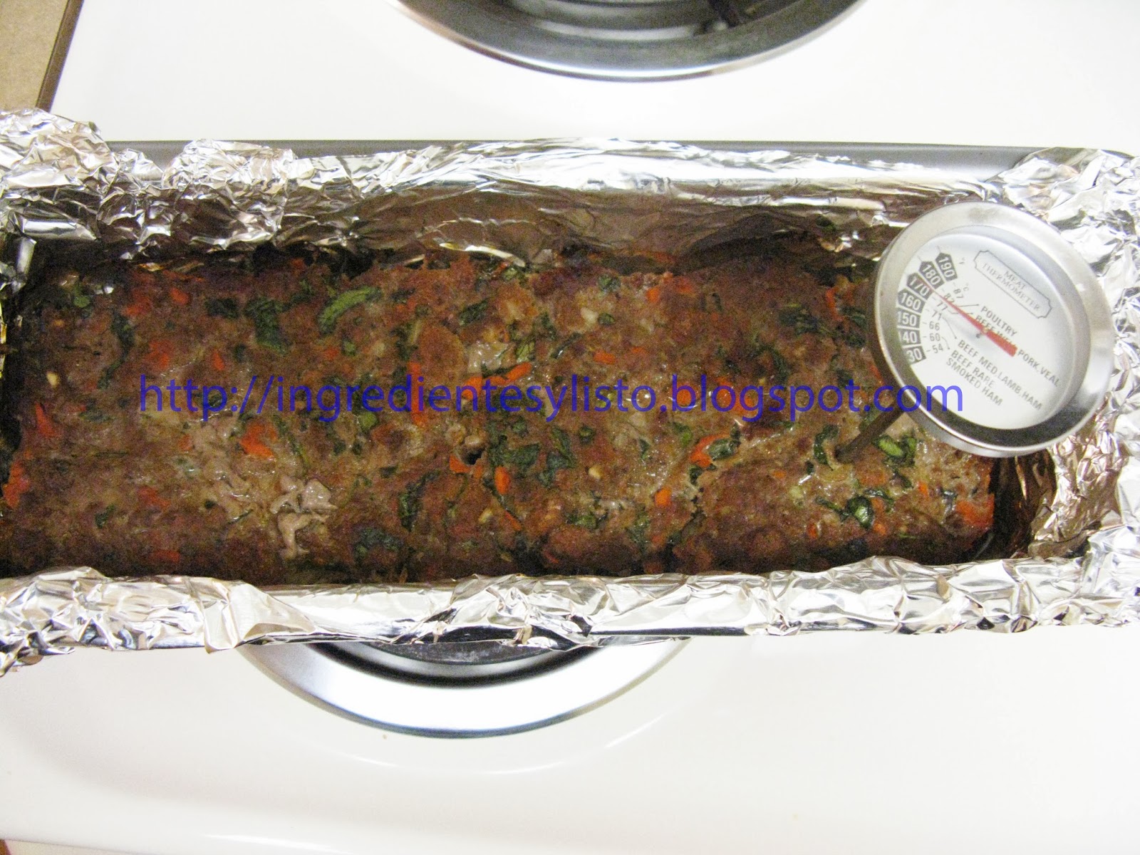 Ingredientes y ¡Listo! Pastel de Carne con Zanahoria