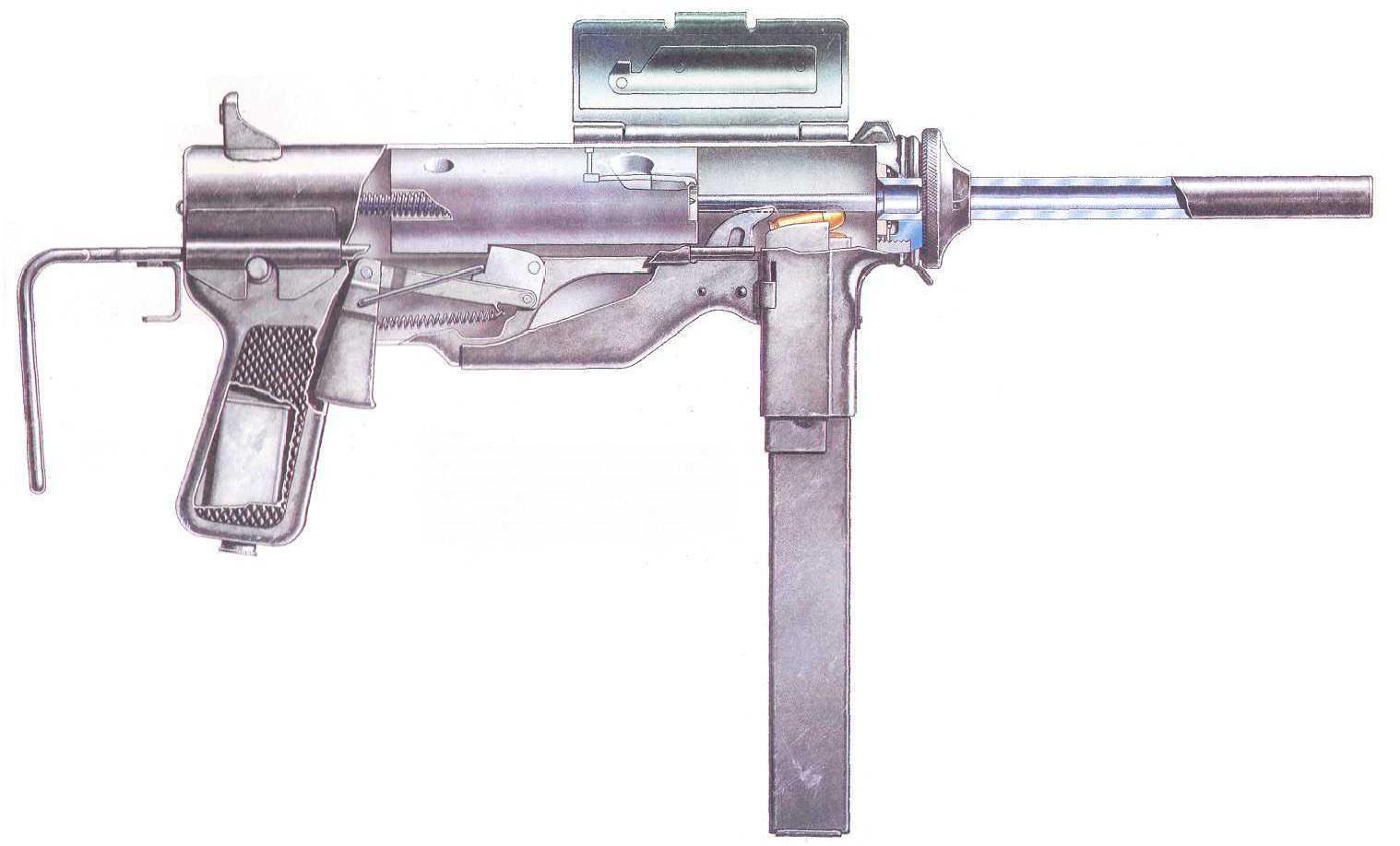 Ис пп. M3 Grease Gun автомат.