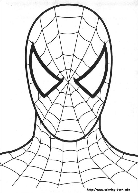 ภาพระบายสี Spiderman Spiderman Coloring pages title=