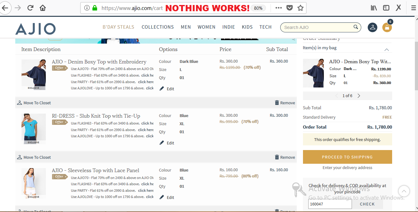The Daily Dispatch Online Shopping Feedback First