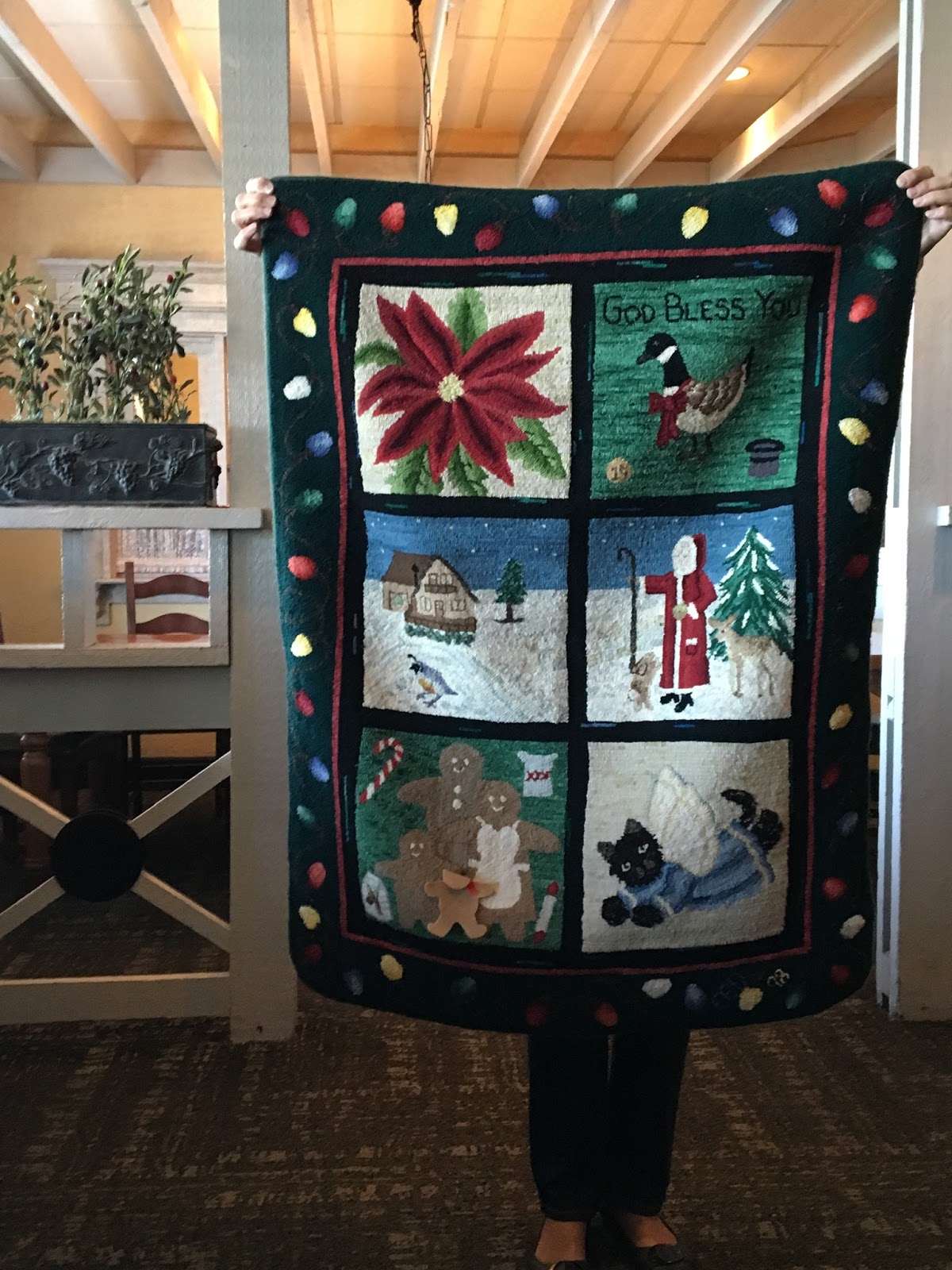 Back To Larkrise San Diego Rughookers Christmas Luncheon