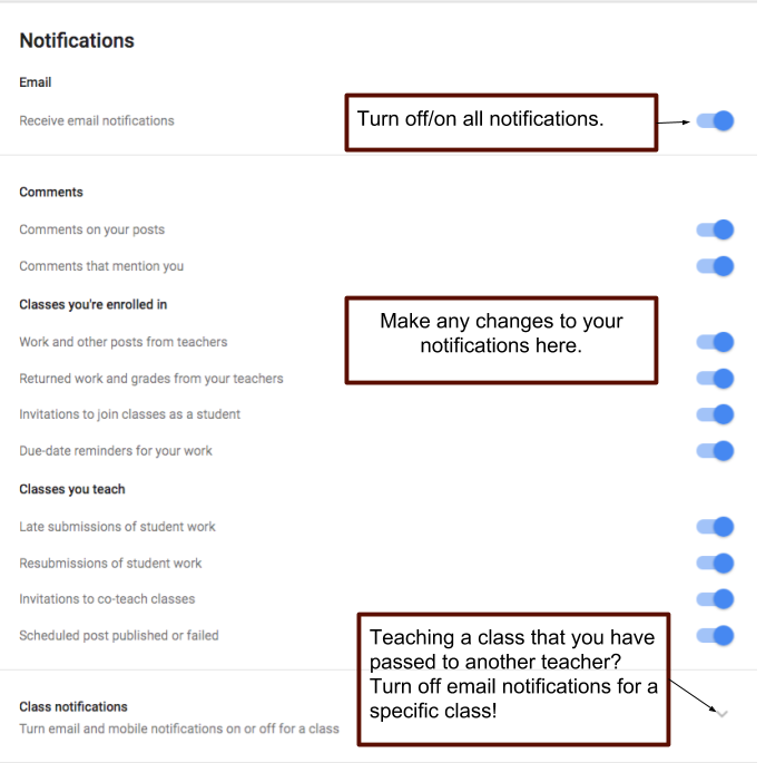 Mail From Google Classroom Clogging Up Your Inbox Filter It