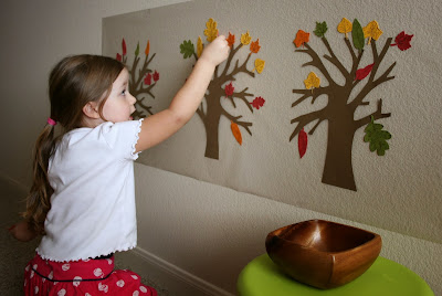 Sunshiny Days: Decorating Fall Trees