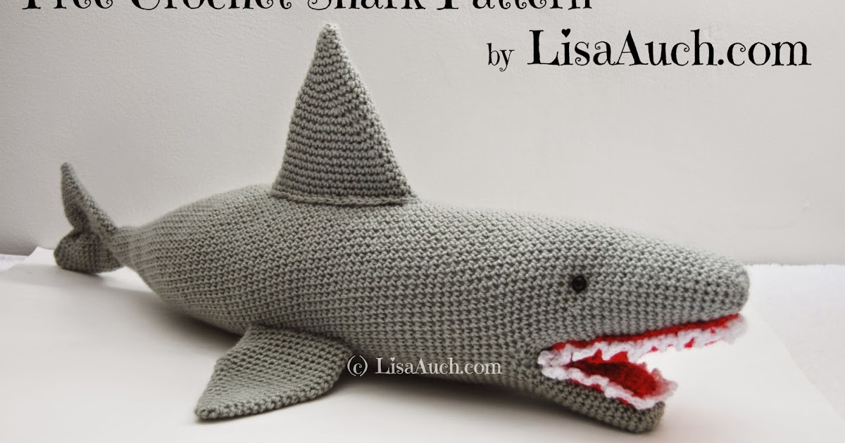 FREE Crochet Shark Pattern Fergal Sharkey FREE Crochet Shark Pattern Fergal Sharkey