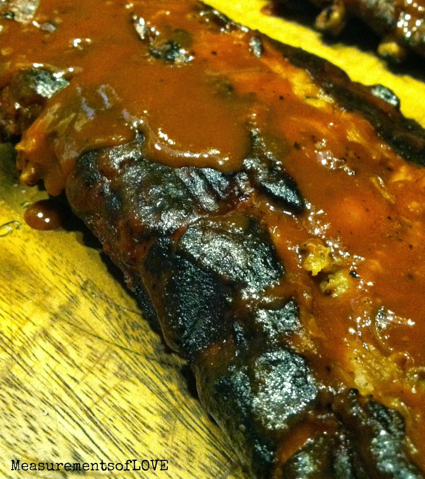 Measurements of Merriment Hard Apple Cider BBQ Ribs