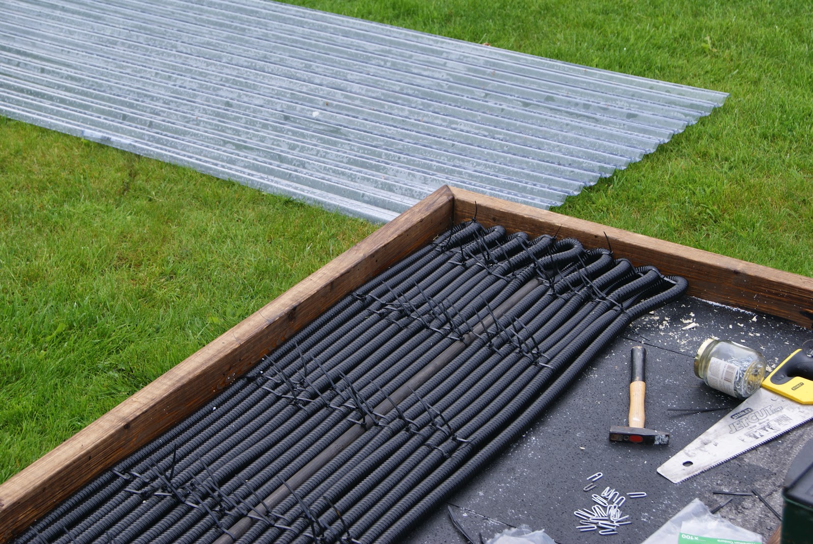 Vedvarende energi: Gør-Det-Selv solfanger - DIY Solar Thermal Collector