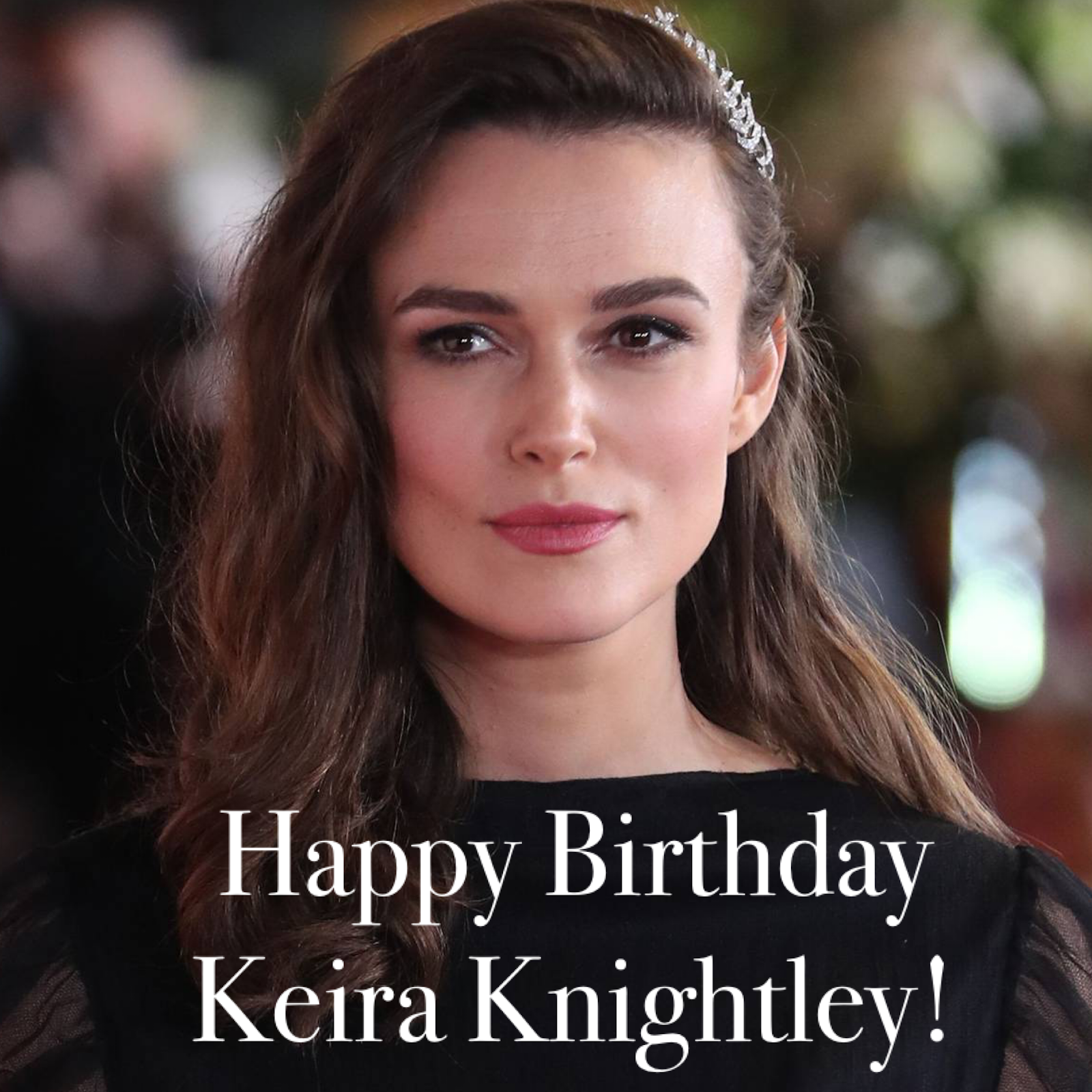 Happy Birthday Keira Knightley!