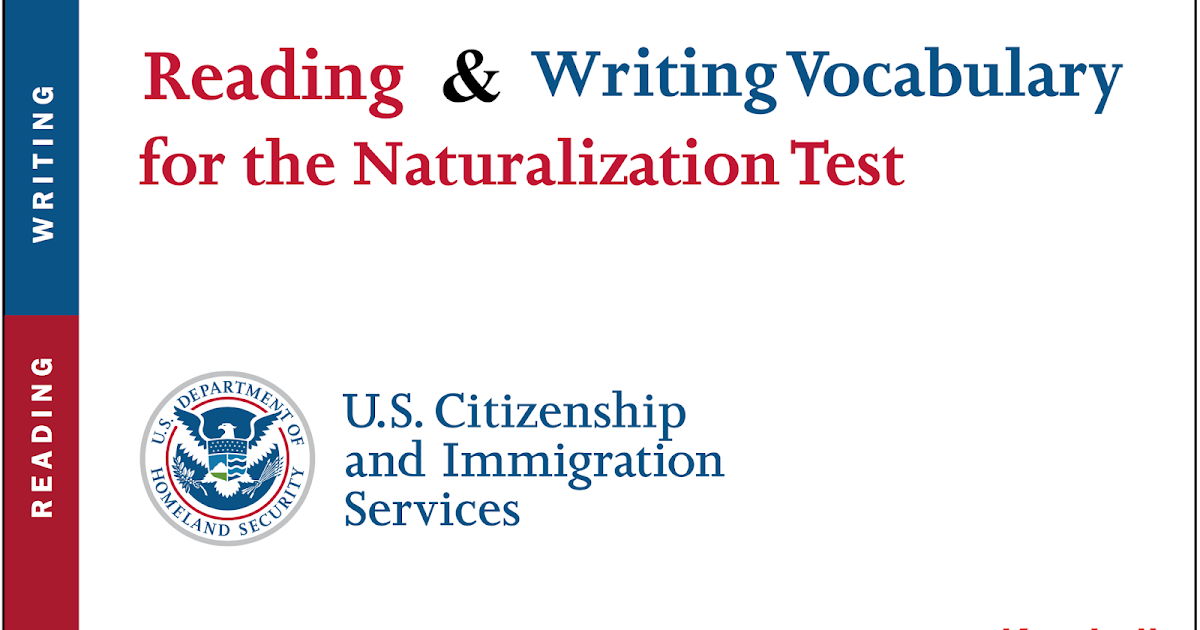 KateLalit Blogspot US Citizenship Test Reading and Writing Test Practice