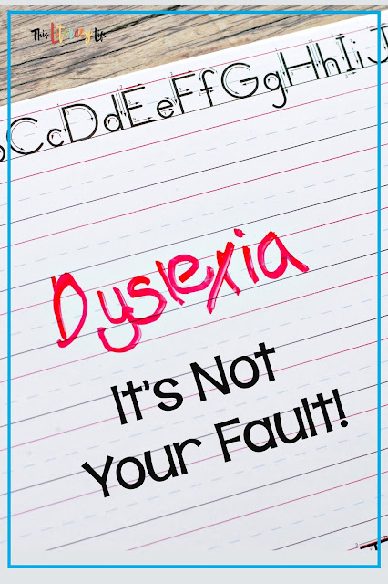 When you've done everything to help your own child read, and it's not working, don't blame yourself. Dyslexia is NOT your fault!