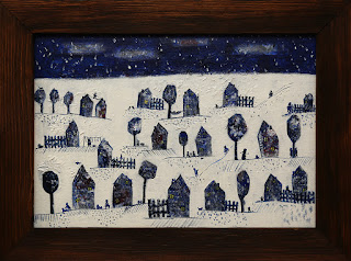 Витвинова Е.П. Зимние каникулы, х. на карт, акрил, 45х50, 2016