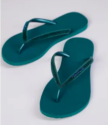 chinelo havaianas de veludo