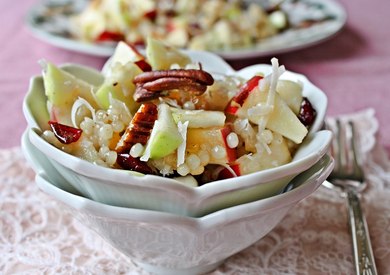 Versatile Vegetarian Kitchen Sweet Couscous and Apple Salad