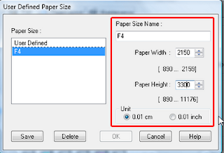 Cara menentukan ukuran kertas cetak foto print dengan 