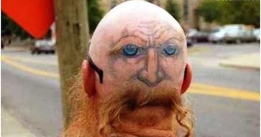36 Gambar Rambut Botak Lucu