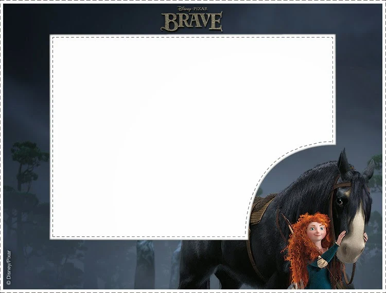 Brave Party: Free Printable Invitations.