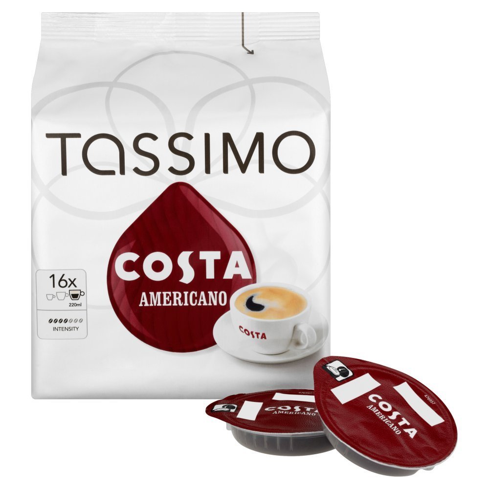 perfect coffee TASSIMO Costa Americano Total 80 T DISCs/pods £15.00