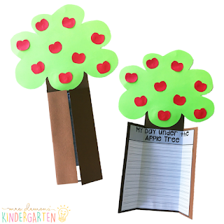 We love reading and learning about apples in our kindergarten classroom, but planning meaningful comprehension activities can be a challenge. This Apple: Read & Respond pack made it super easy to teach 5 comprehension skills for 5 of our favorite picture books. Students especially love the themed crafts and writing prompts too!
