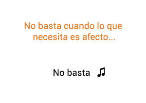 Franco de Vita No Basta significado de la canción.