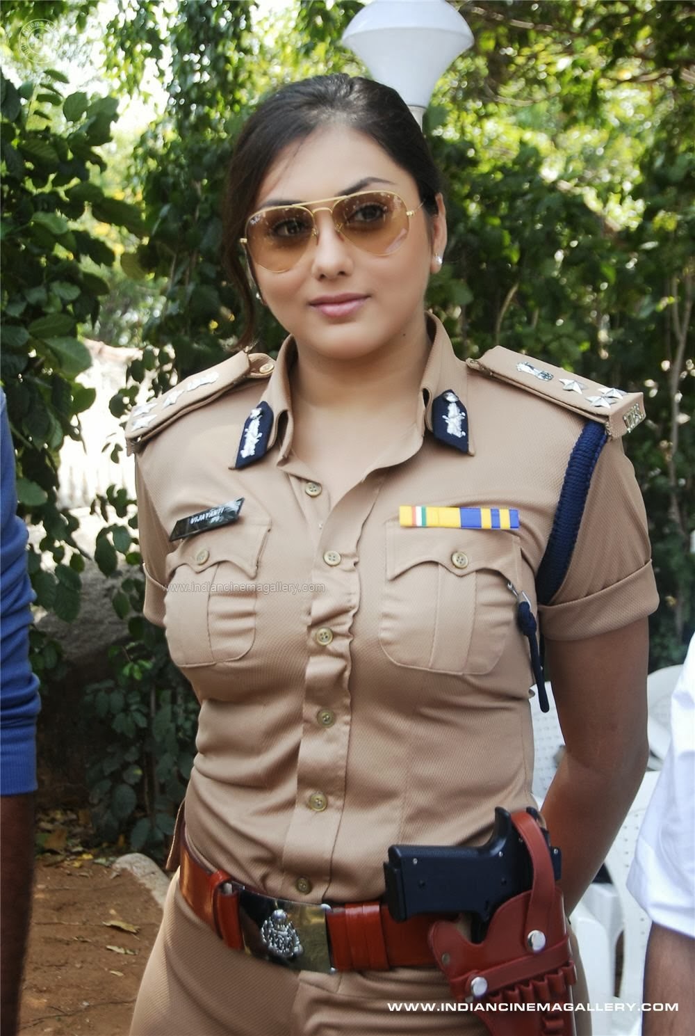 Indian+Actress+Namitha+in+Police+Uniform