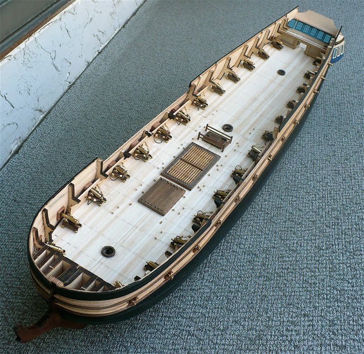 The Great Canadian Model Builders  Page! H.M.S. Surprise (Lower