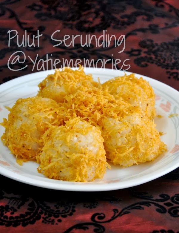 Kuih pulut serunding