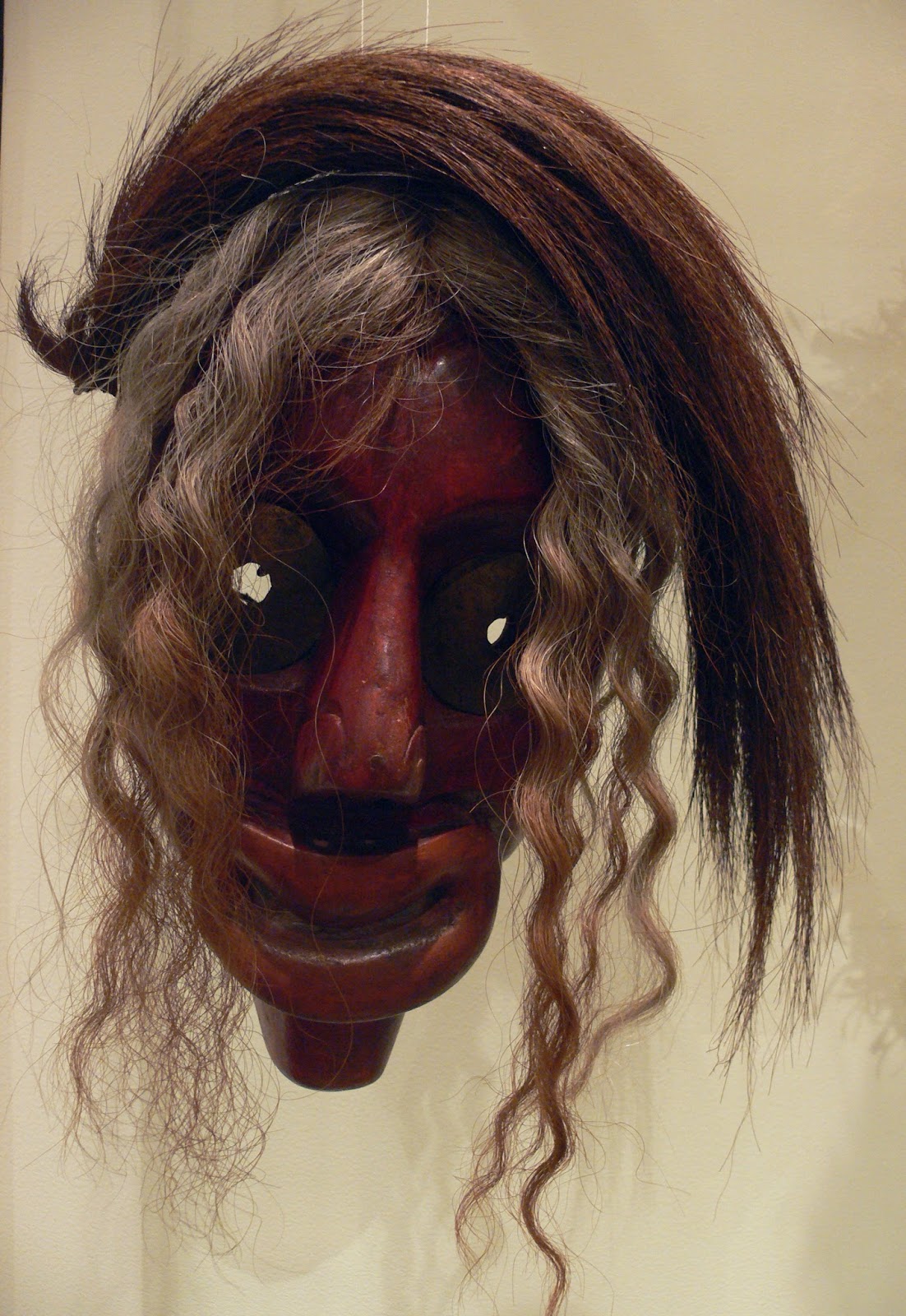 thefuzzysasquatch More False Face masks from the Iroquois