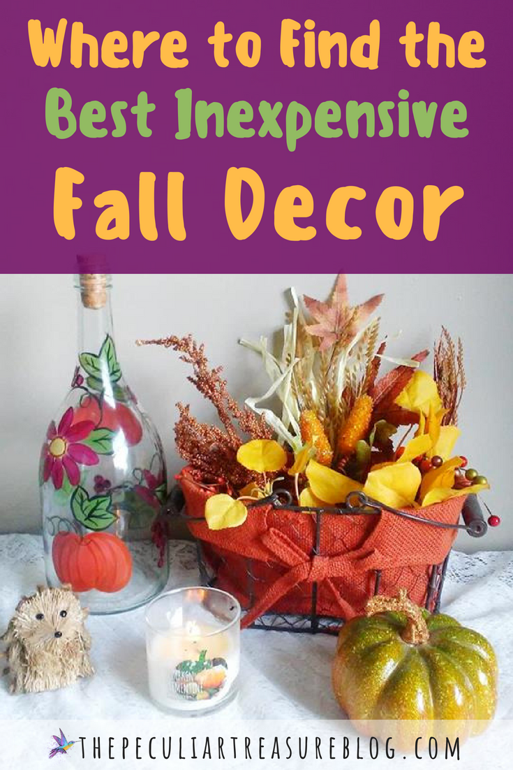 The Peculiar Treasure Where to Find the Best Inexpensive Fall Decor