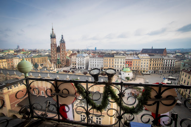 Vista dalla Torre del Municipio-Cracovia