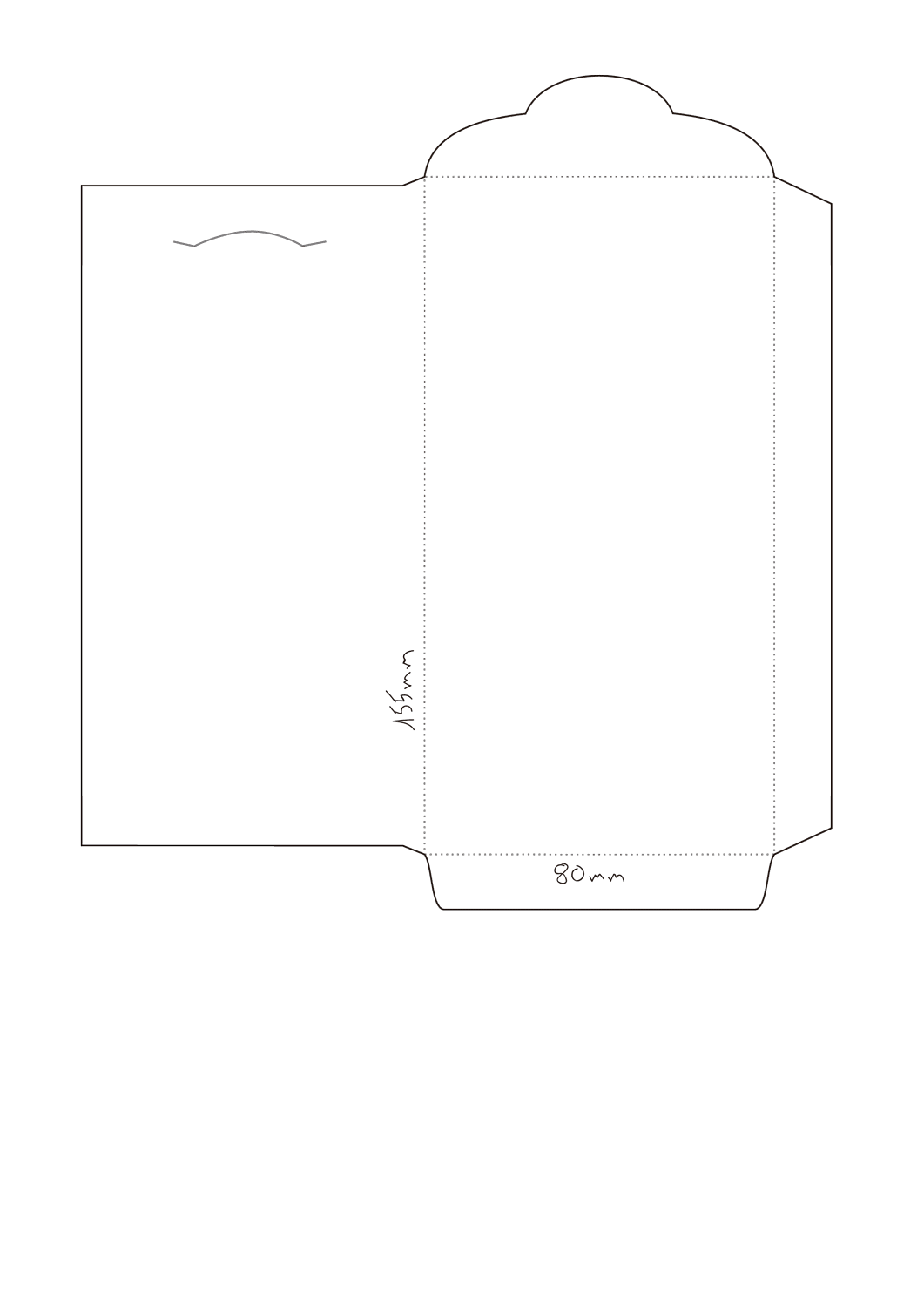 Molde De Sobre Para Imprimir