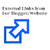 Tambahkan Icons External Link di Postingan Blogger