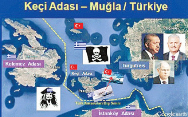 Δημοσίευμα ΣΟΚ! «Πέντε νησιά κοντά στην Κρήτη είναι τουρκικά…»