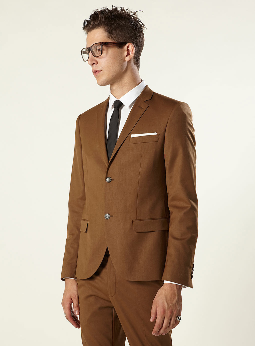 Fudge Brown Skinny Suit | Fashion Groom