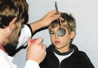 my eyes is the mirror of my heart: Eye examination