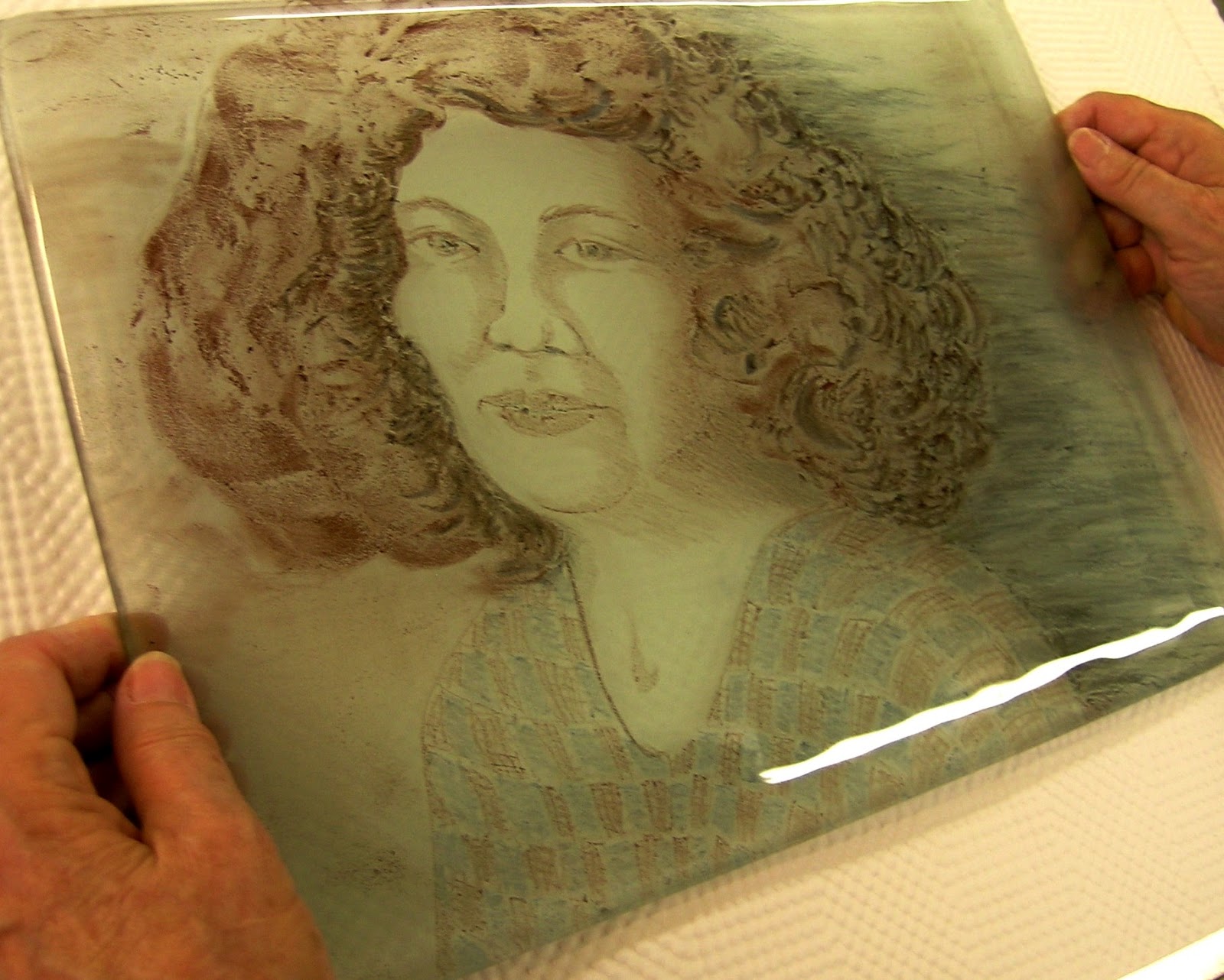 Washington Glass School Drawing On Glass