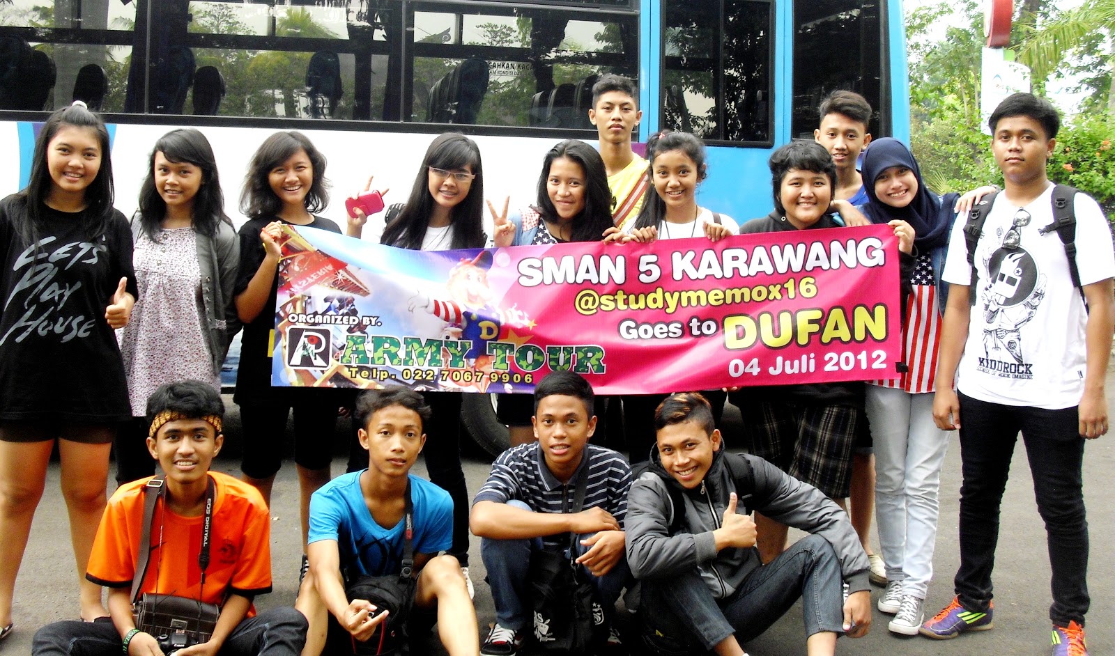 ARMY TOUR BANDUNG: SMAN 5 KARAWANG GOES TO DUFAN