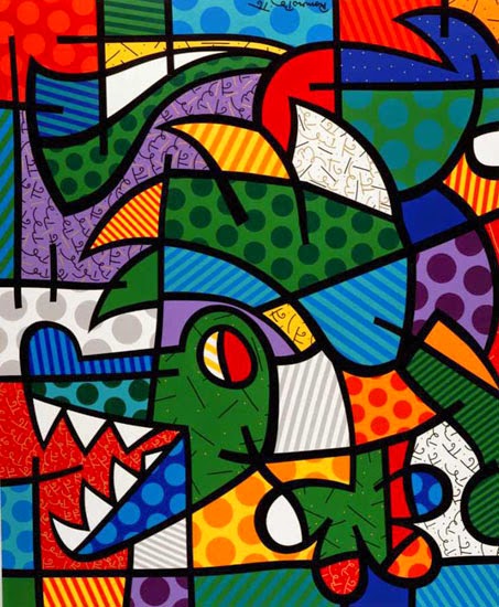 Obras de Romero Britto - Brasileiro