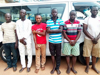 Photos: Company drivers report vehicle stolen in Benue State after conspiring to stage robbery incident so they could sell it