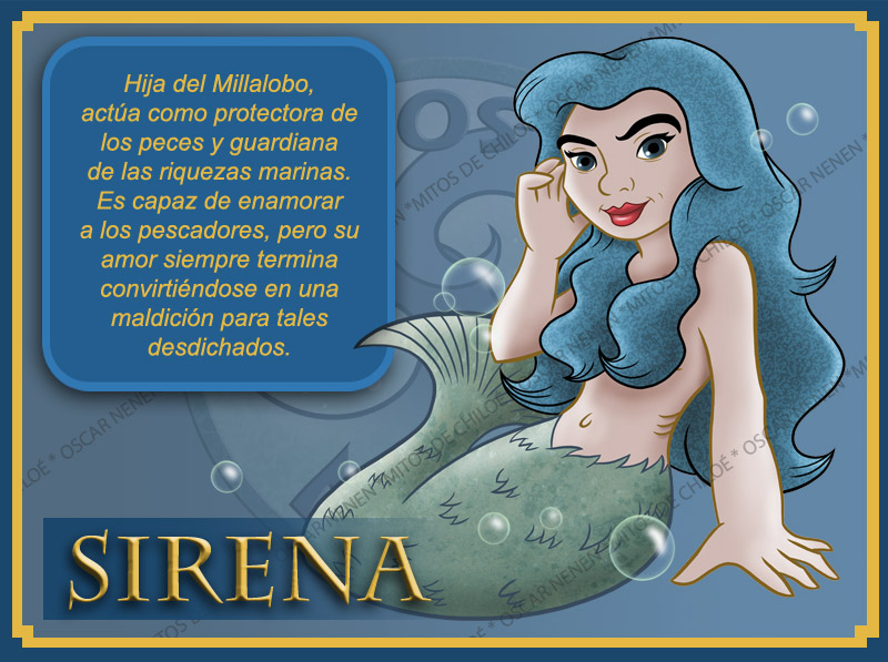 Sirena Chilota - Qui est cette magnifique sirène de l'ile de Chiloé ?