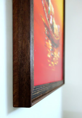 DIY Plywood painting frame